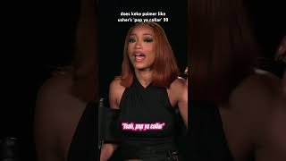 ‘pop ya collar’ is such a tuneeeee #kekepalmer #usher #popyacollar 🎶