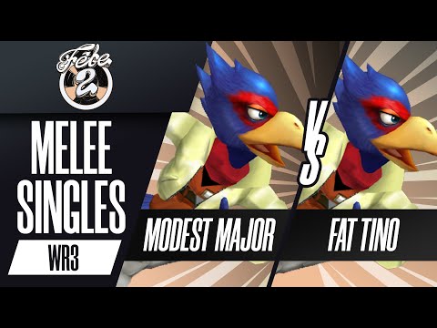 Modest Major vs. Fat Tino - Melee Singles WR3 - Fete 2