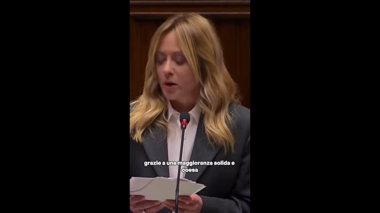 MELONI: "NON SCAPPEREMO: IL GOVERNO RESTA PER EVITARE ALL'ITALIA L'INCERTEZZA DEI GIOCHI DI PALAZZO"