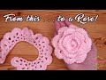 How To Crochet An Easy Rose