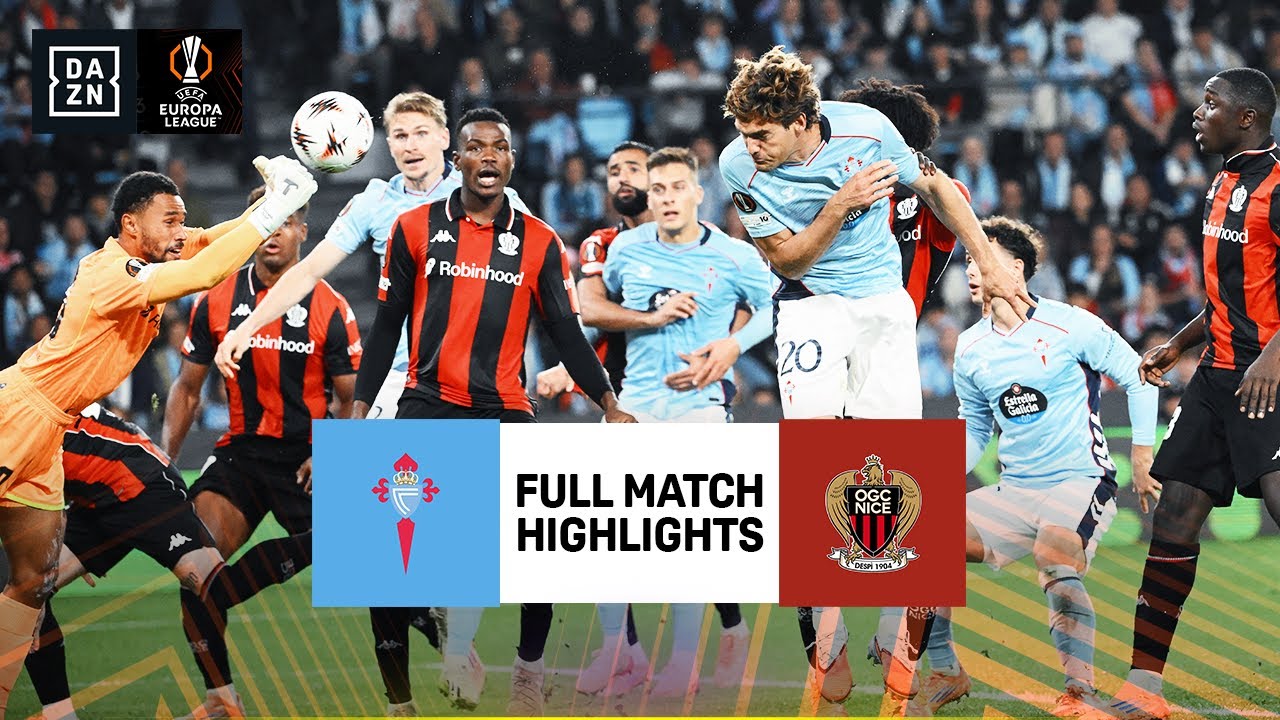 Celta Vigo vs. Nice | UEFA Europa League Highlights | Matchday 3 | 2025-2026