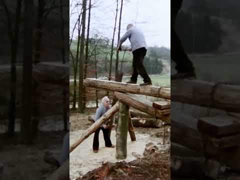 Carpenters Milling Floorboards by Hand