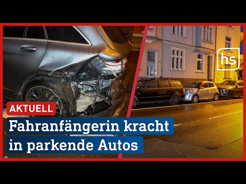 Vermutlich betrunken: 18-Jährige rammt mehrere Autos in Fulda | hessenschau