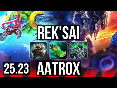 REK'SAI vs AATROX (TOP) | NA Grandmaster | 25.23