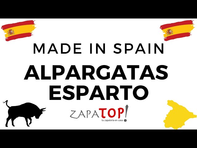 Vídeo relacionado con SEAC Malaga, Alpargatas para Mujeres y Hombres en Canvas y Costuras expuestas clásicas, Suela Antideslizante