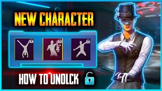 NEW CHARACTER: ANDY - How To Unlock and All emotes of Andy Character [ PUBG MOBILE ] *BandookBaaZ*