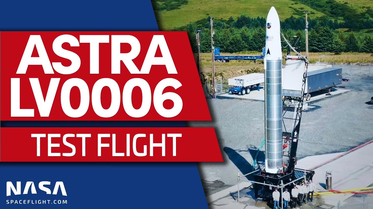 SCRUB: Astra Test Flight Scrubbed (Launch Vehicle 0006) - YouTube