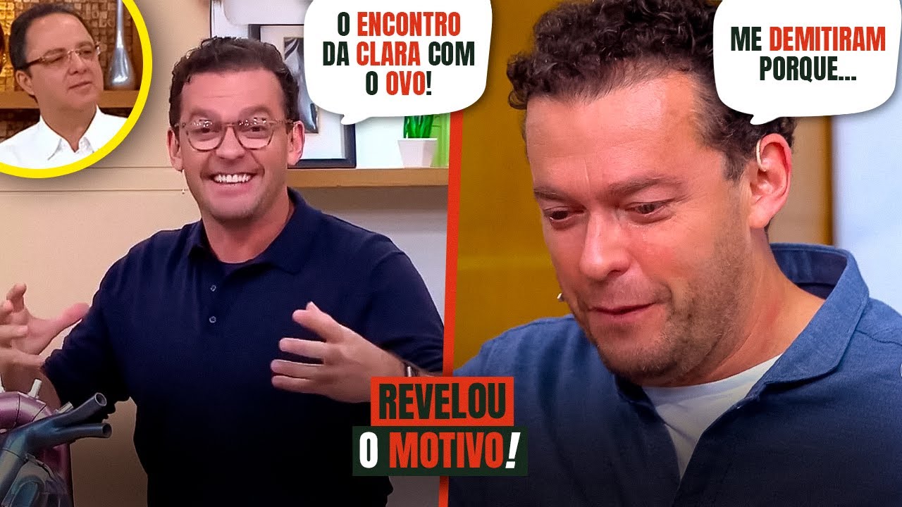 LEMBRA DELE? APÓS ANOS FERNANDO ROCHA REVELA O MOTIVO DE SUA DEMISSÃO DA GLOBO