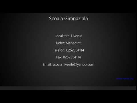 Scoala Gimnaziala Livezile