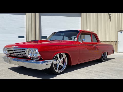 1962 CHEVROLET BISCAYNE RESTOMOD FOR SALE AT HOTRODS AND HANDLEBARS DEPOT AND SALES