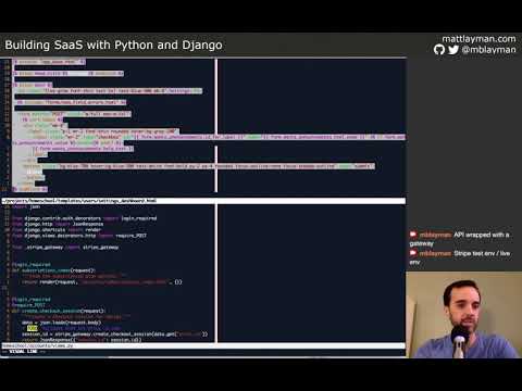 Stripe Hosted Checkout - Building SaaS with Python and Django #92 thumbnail