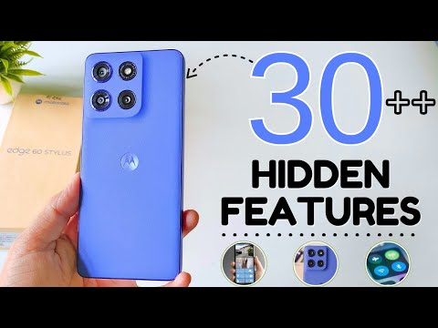 Moto Edge 60 Stylus 5g Tips And Tricks | Moto Edge 60 Stylus Hidden Features Top 30+