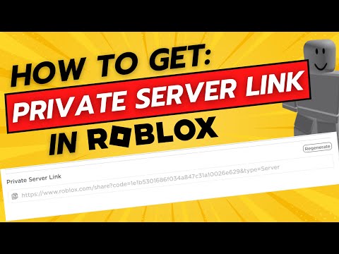 How To Get Private Server Link Roblox - Easy Method!