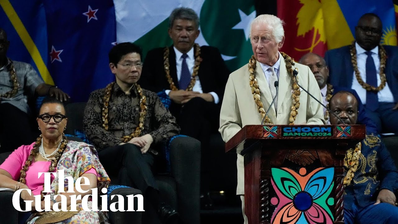 King Charles says 'none of us can change the past' in Chogm speech