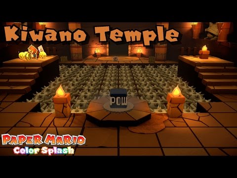 Paper Mario: Color Splash 100% Repainted - Stage 11 - Kiwano Temple