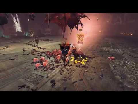 Kholek Suneater Quest Battle Solo Play 1 vs 3309 (Total War : Warhammer 2)