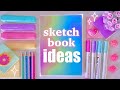 5 Ways To Fill Your Sketchbook Aesthetic Simple Cute