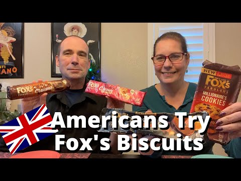 Americans Try Fox's Biscuits | rthoc71 Box #1
