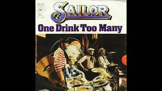 Sailor - One Drink Too Many - 1976