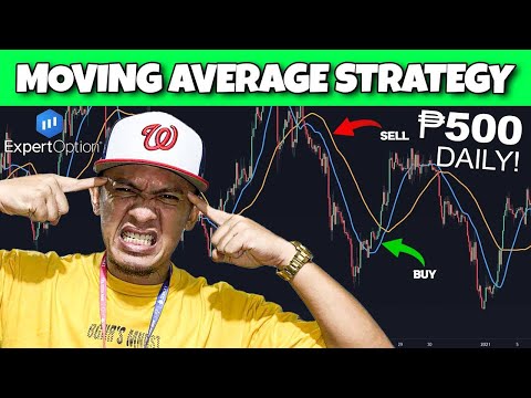 BEST Moving Average Strategy for trading with Expert Option #eobroker #expertoption