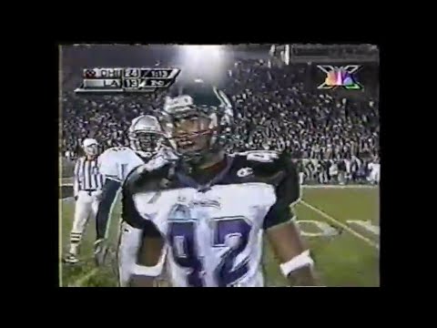 XFL Week 2 - Chicago Enforcers @ LA Xtreme - Feb. 10, 2001 - LeShon Johnson, "THE J. LO GAME"