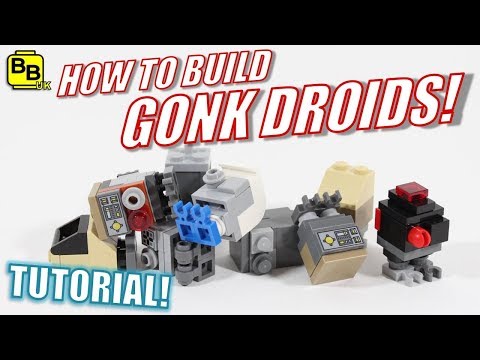 HOW TO BUILD LEGO STAR WARS GONK DROIDS! Video