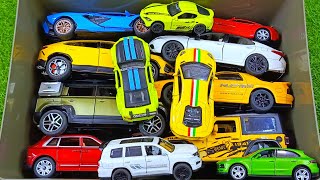 Box Full of Model Cars -Mazda Mx5, Koenigesgg Jesko, Lamborghini Scv12, Byd Yang Wang U8, Toyota Car
