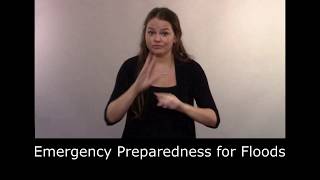 Emergency Preparedness for Floods in ASL