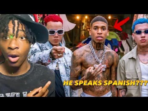 NLE On a Spanish Song??? Yaisel LM, Blessd, NLE Choppa - Boy Boy (Remix) (Official Video) Reaction