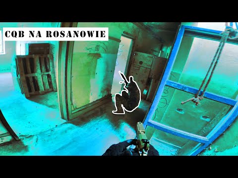 Najlepsze pole CQB w łódzkim? Rosanów + Double Eagle m904g gameplay. #cqb #asg