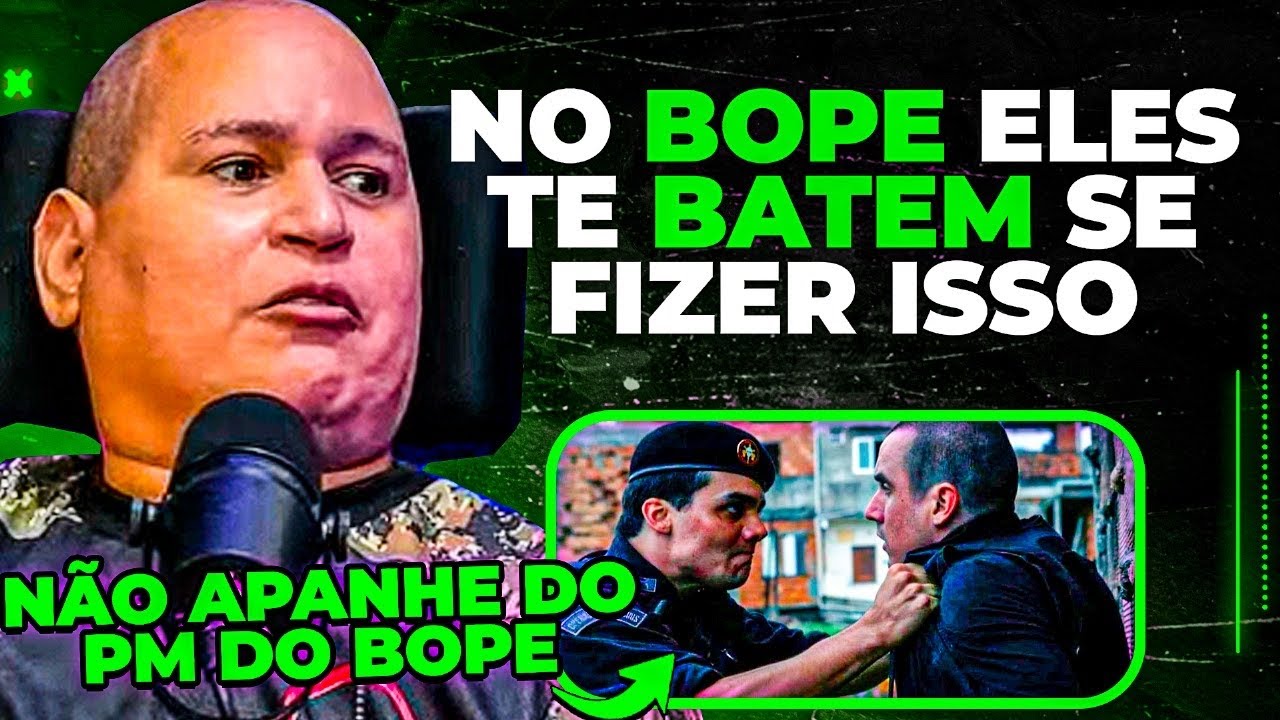 POR ISSO TE BATEM NO BOPE  | RICARDO CARDOSO - A LENDA DA PM E DO BOPE RJ | COPCAST