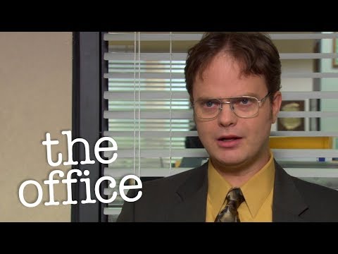 Dwight Punches Michael  - The Office US