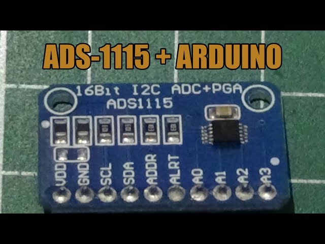 Vídeo relacionado con AZDelivery modulo Compatible con ADS1115 ADC 16bit 4 Canales modulo Compatible con Arduino y Raspberry Pi con eBook Incluido