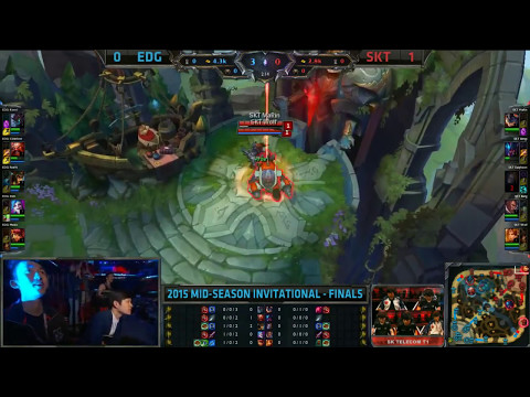 [2015 S5 MSI] Finals - EDG vs SKT - Game 2 - League of Legends - EDward Gaming vs Sk Telecom T1
