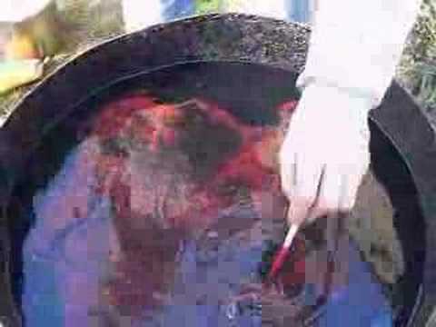 swirling guitar neck (malowanie gryfu gitary)