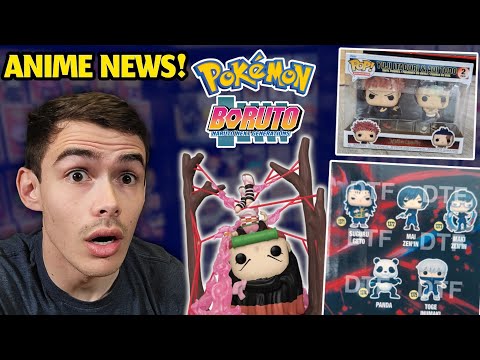Anime Funko News: Jujutsu Kaisen Wave 2 Leaked | Demon Slayer Nezuko | Pokemon | Boruto