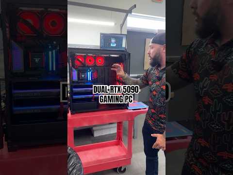 TWO RTX 5090s in a Gaming PC Build?!