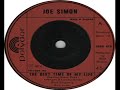 Joe Simon   The Best Time Of My Life 1974