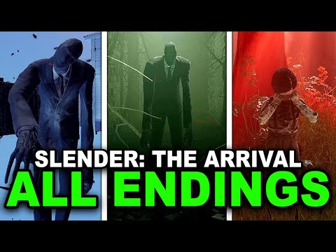 Slender the Arrival: Remake - ALL Endings (Showcase)