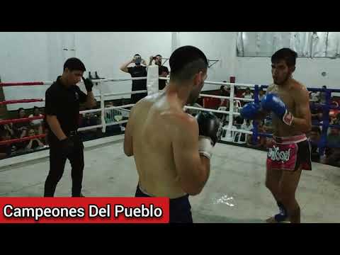 🥊Andres "El Infierno" Segovia Vs Cristian Panachulli - K1 - PROFESIONAL - Campeones Del Pueblo