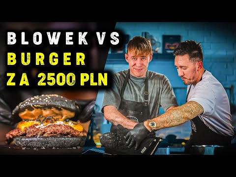 @Blowek VS BURGER FOR PLN 2,500 - BUT 10X CHEAPER - Foxx Gotuje