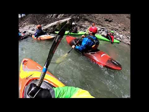 Kayaking the Sheep River 23rd may 2020