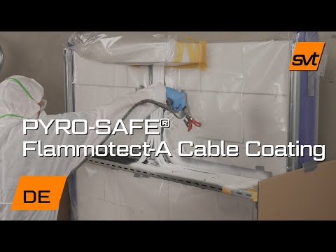 EINBAU – PYRO-SAFE® Flammotect-A Cable Coating