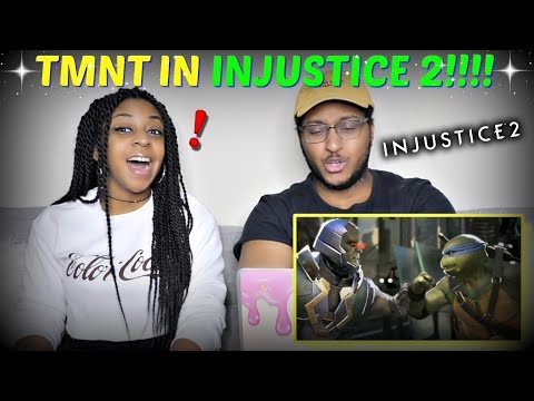 INJUSTICE 2 "Teenage Mutant Ninja Turtles Gameplay Trailer" REACTION!!