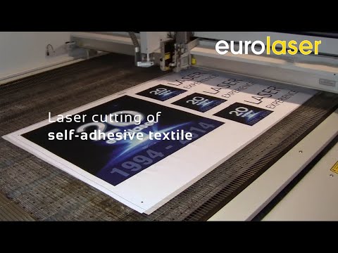 Self-adhesive textile | Laser cutting