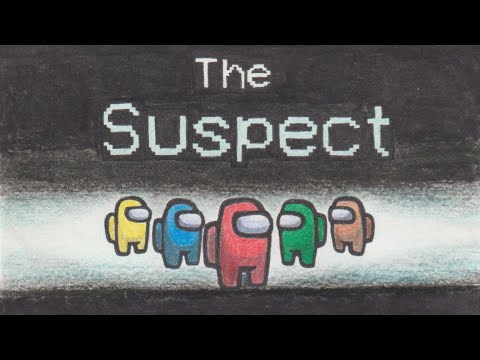 The Suspect | Hand Drawn AMONG US Animation (video game accurate)