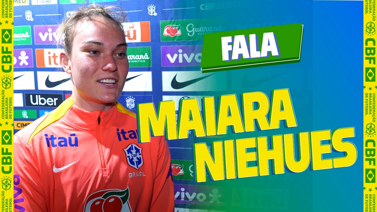 MAIARA CELEBRA PRIMEIRA CONVOCAÇÃO PARA A SELEÇÃO FEMININA PRINCIPAL