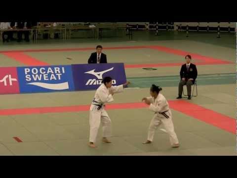 決勝 52kg級　谷本和 VS 澤田友里　2011 全日本学生柔道体重別選手権大会