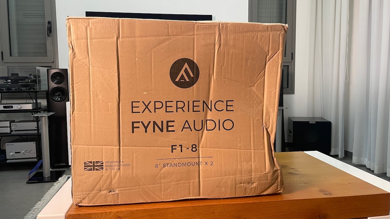 Fyne Audio F1-8 Unboxing