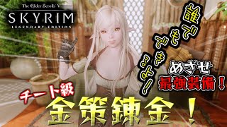 【skyrim 解説】序盤からの金策錬金！誰でもできるよ！【めざせ最強装備！】